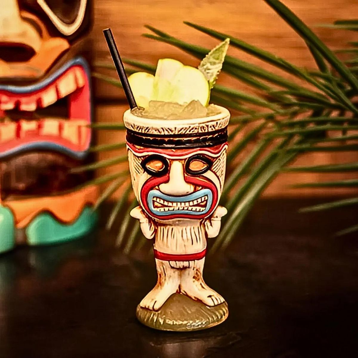 Ichimatsu - Vaso de cerámica Tiki Funny Ape Man 250 ml