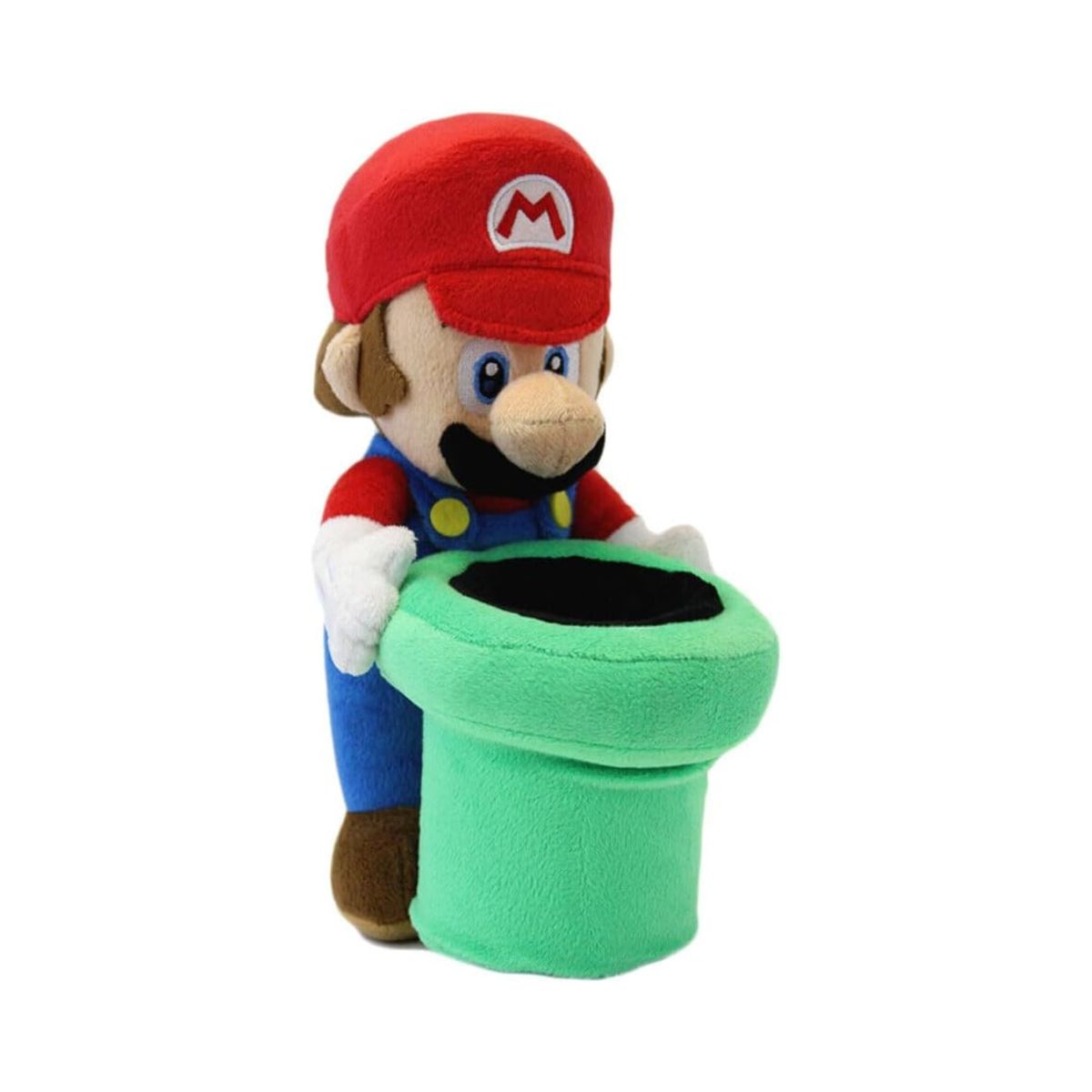 Nintendo - Peluche Super Mario Bros Mario y Warp Pipe - Nintendo Mario