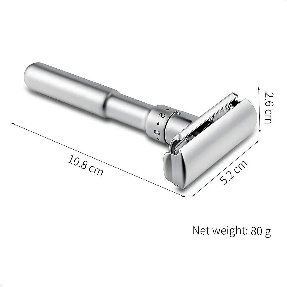 GENERICO - Maquina Clasica De Afeitar De Seguridad Ajustable Mingshi