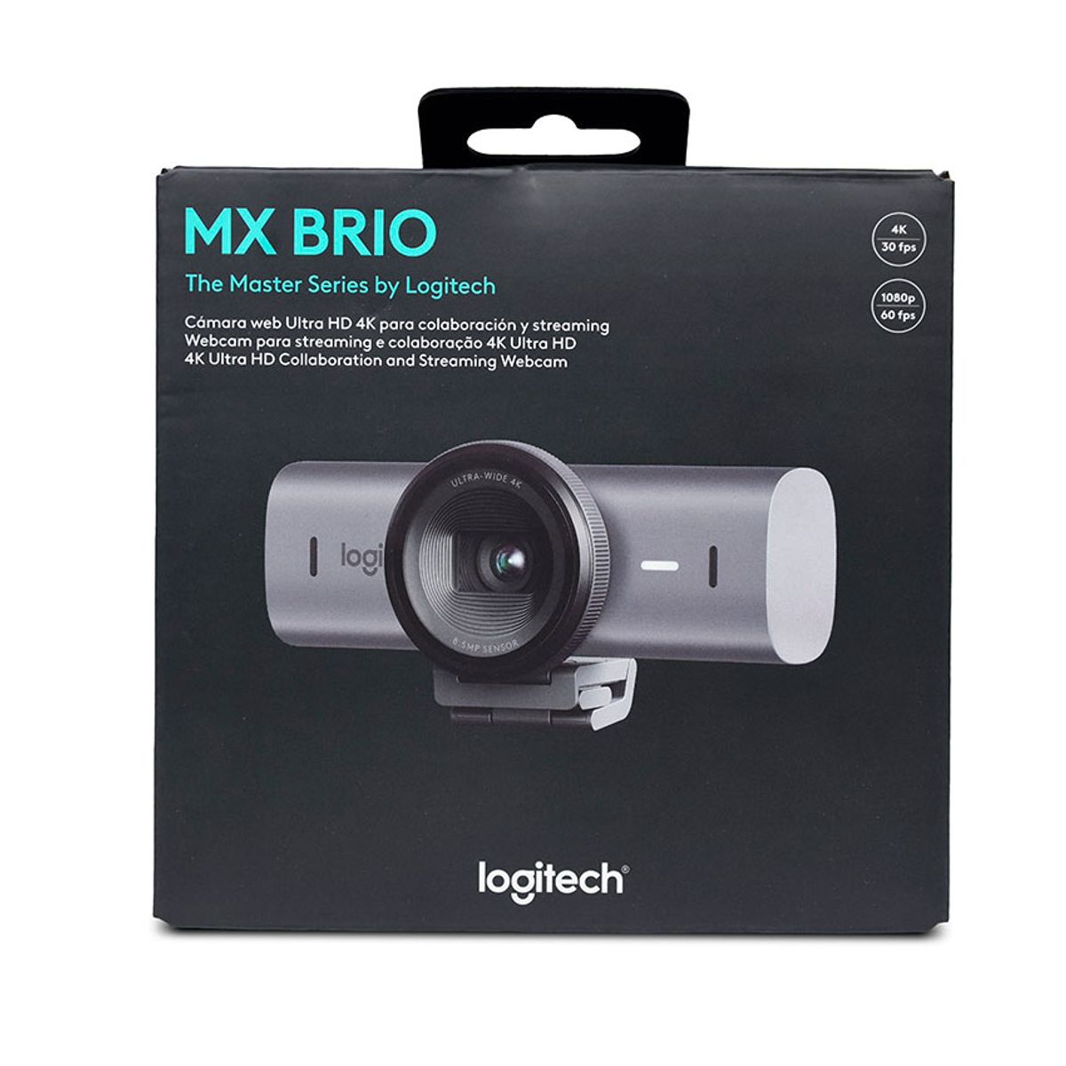 LOGITECH - CAMARA LOGITECH MX BRIO PRO 700 ULTRA HD 4K USB-C BLACK