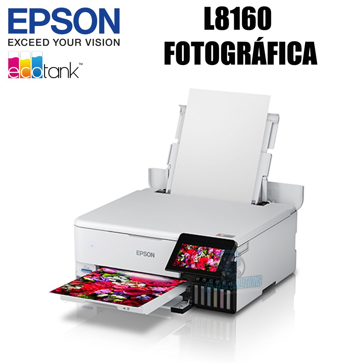 EPSON - IMPRESORA MULTIFUNCIONAL EPSON ECOTANK FOTOGRÁFICA L8160 WIFI