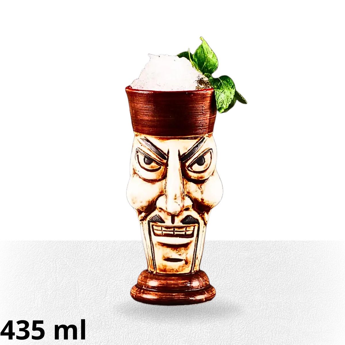 ICHIMATSU - Vaso de cerámica Tiki Zombie Samurai 435 ml.