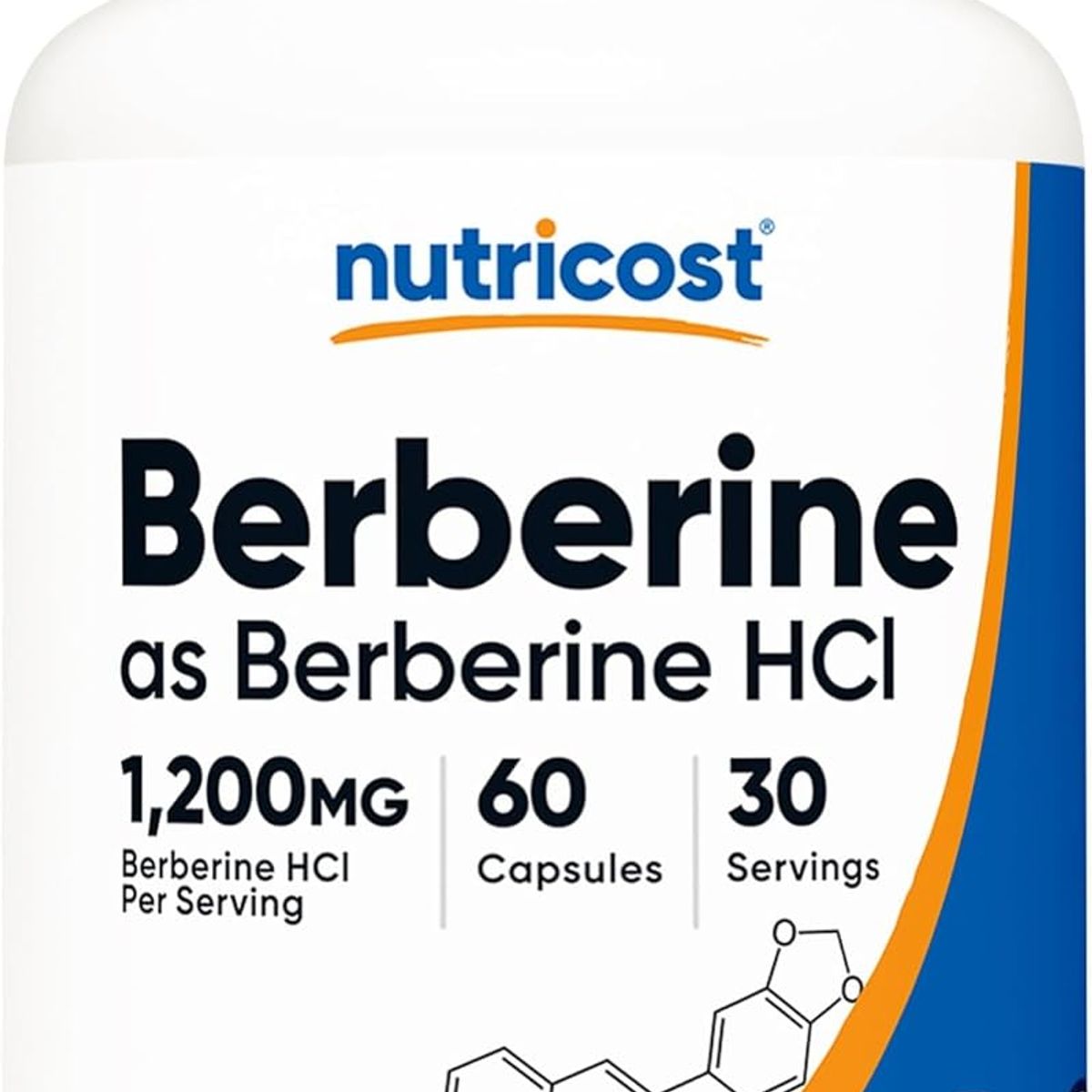 NUTRICOST - Berberine Berberina 1200 mg