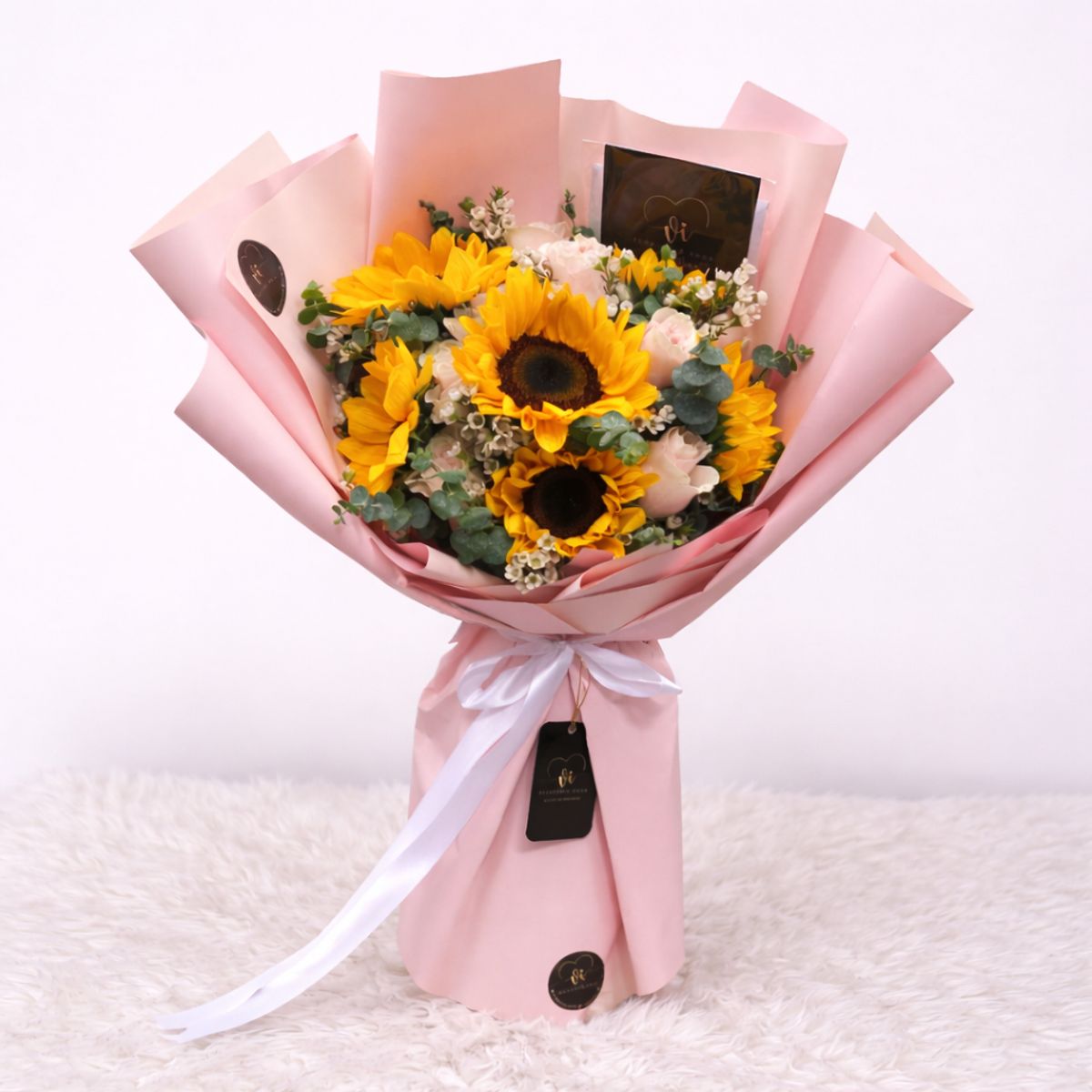 GENERICO - Ramo Emilia - Girasoles - Ramo de flores - Amarillas