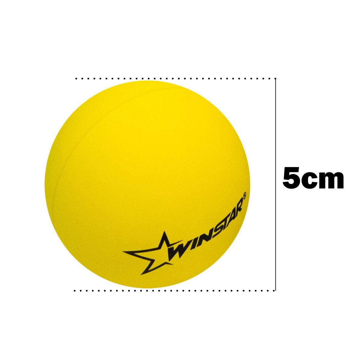 WINSTAR - Set de 3 Pelotas de Frontón Amarillo