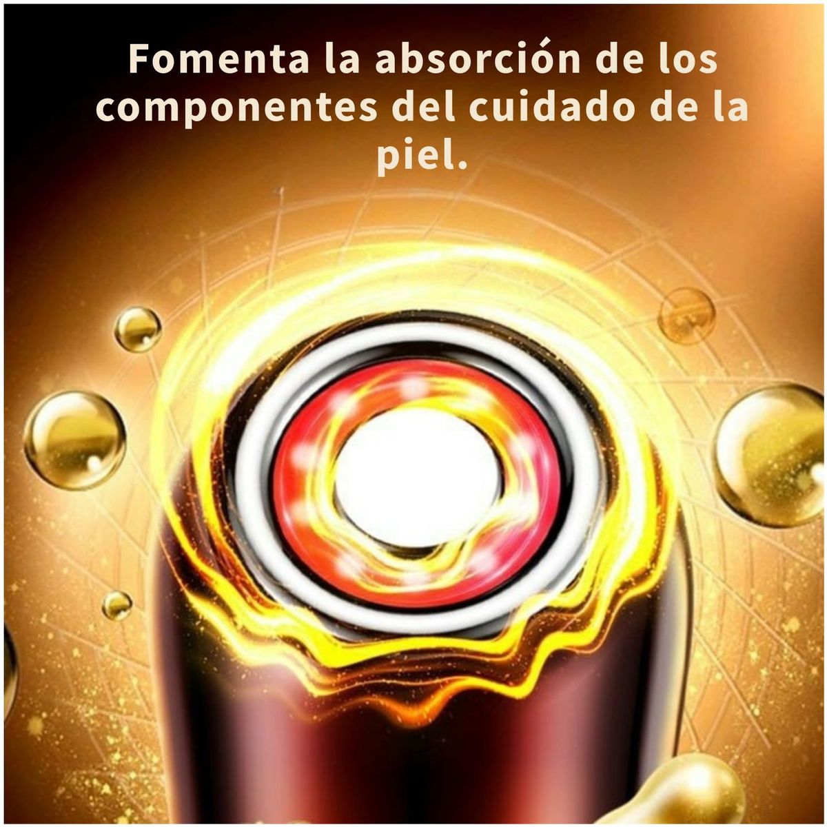 BEAUTIFUL - Masajeador Facial 6 en 1 EMS electroestimulacion Terapia Luz Lifting