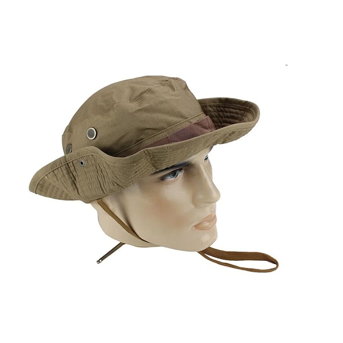 GENERICO - GORRA SOMBRERO Boonie Hat RIPSTOP BEIGE OSCURO