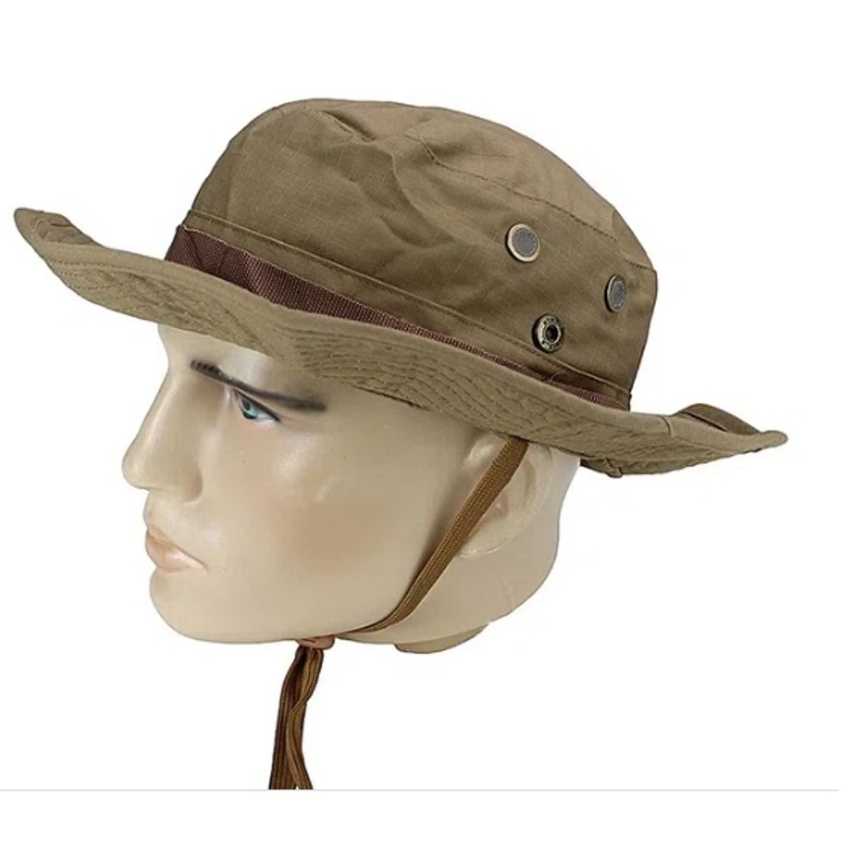 GENERICO - GORRA SOMBRERO Boonie Hat RIPSTOP BEIGE OSCURO