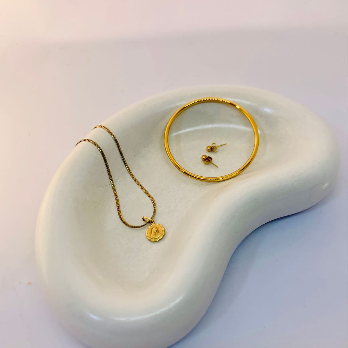 GENERICO - Bandeja decorativa joyero Luna