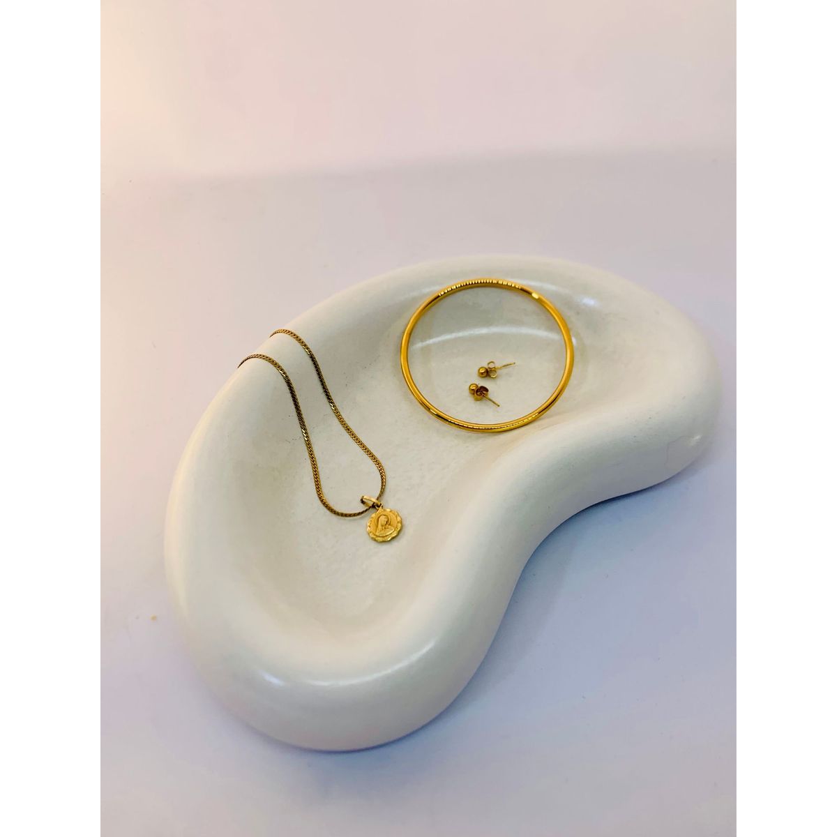 GENERICO - Bandeja decorativa joyero Luna