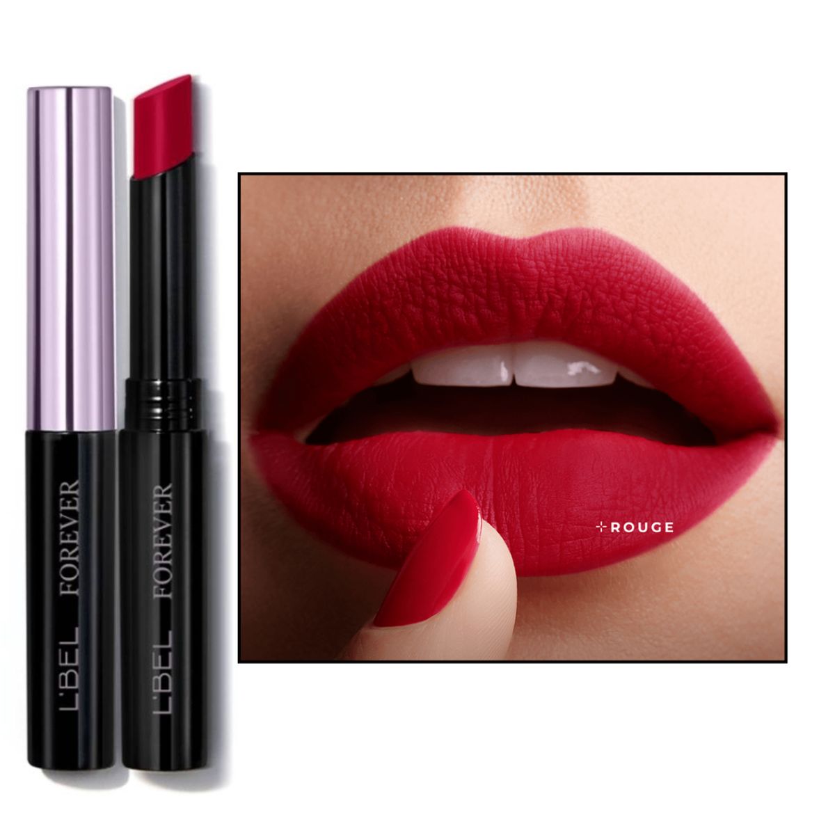 LBEL - Labial Barra mate FOREVER MATTE  24H L’bel rouge