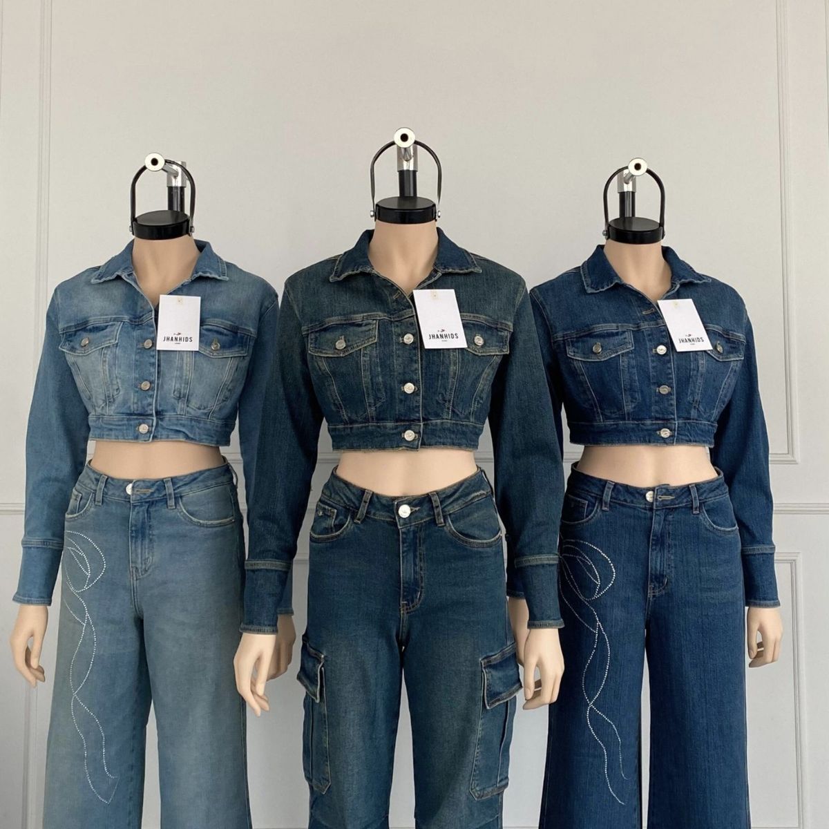 JHAN HIDS - Casaca Bolero Denim Trianna