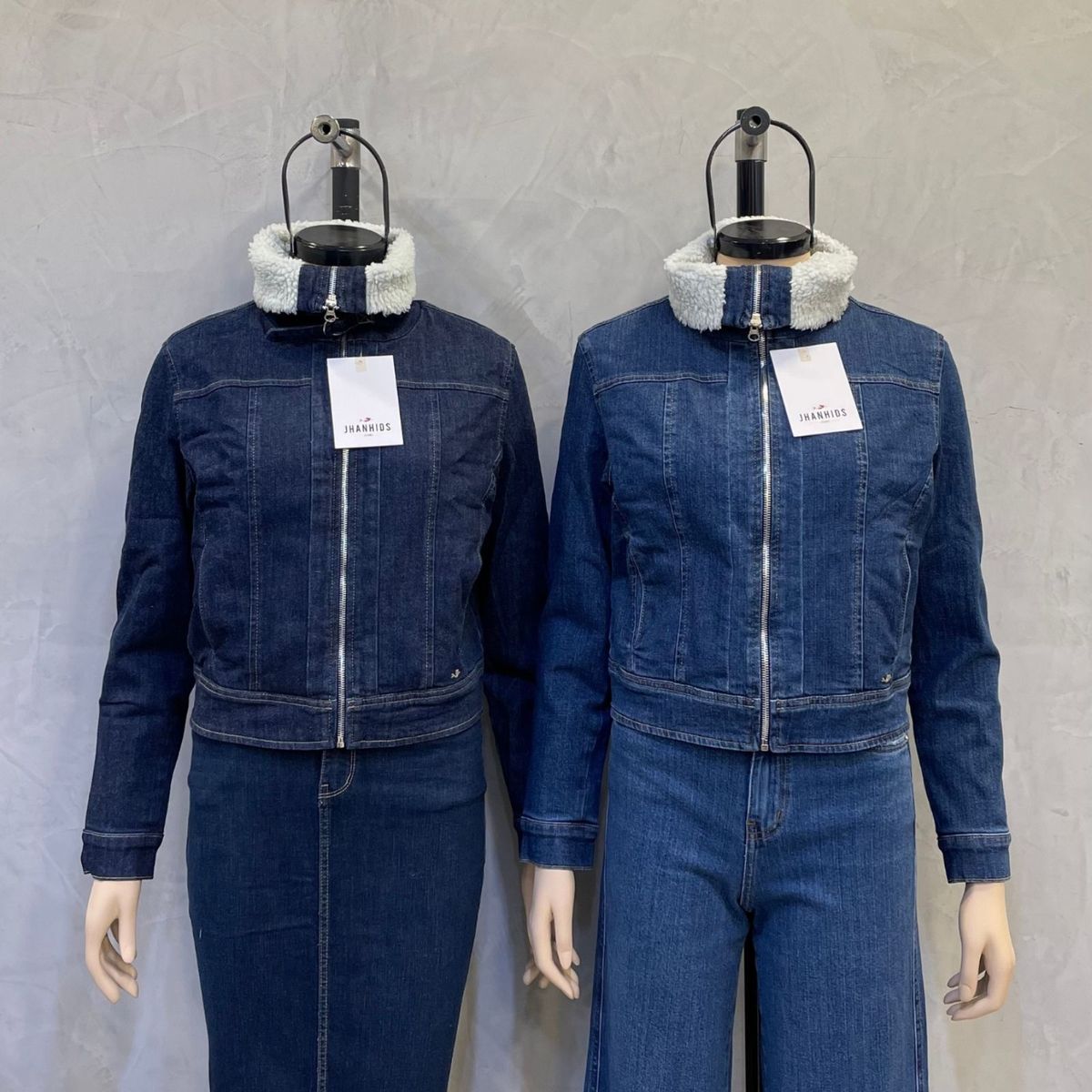 JHAN HIDS - Casaca Denim con peluche Danna