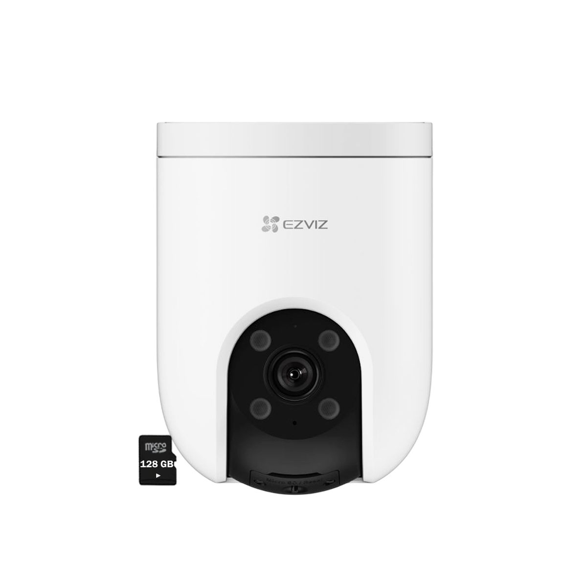 EZVIZ - Cámara IP Ezviz H8C PRO 4K Sonido Doble vía Detección IA Sirena 128GB