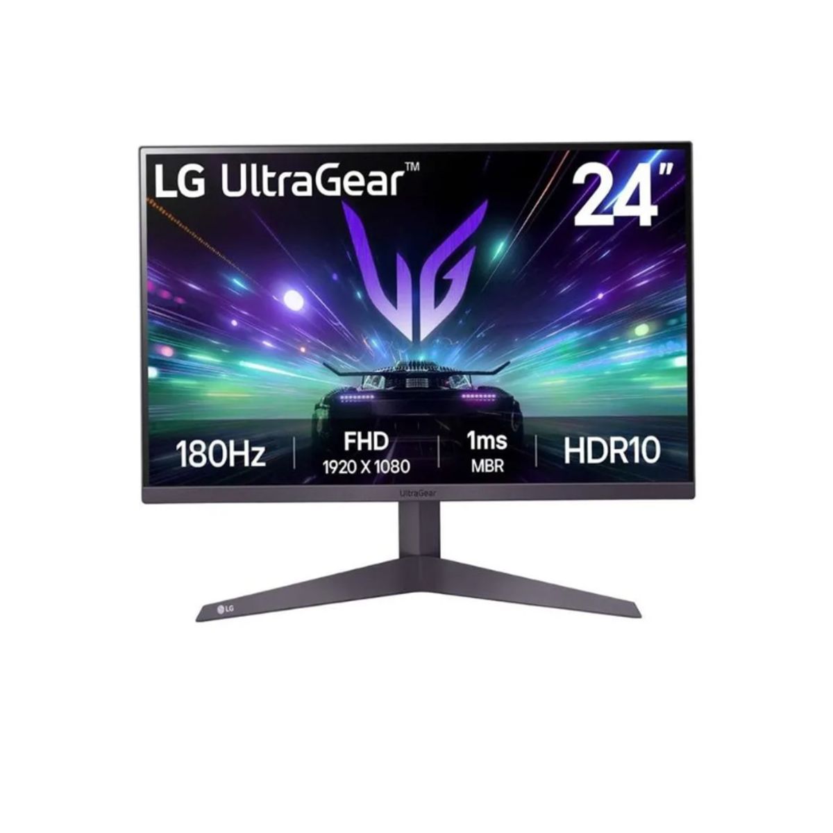 LG - Monitor Gamer LG 24” UltraGear 24GS50F-B plano