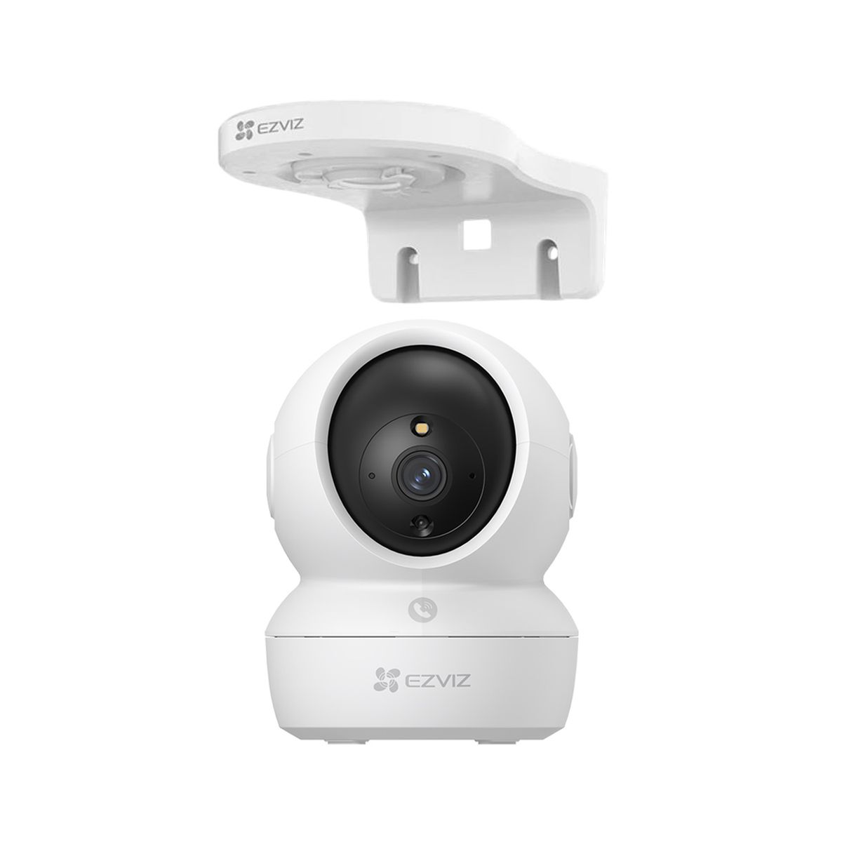 EZVIZ - Cámara IP H6C PRO 5MP 3K 360 Botón Videollamada + Soporte Pared