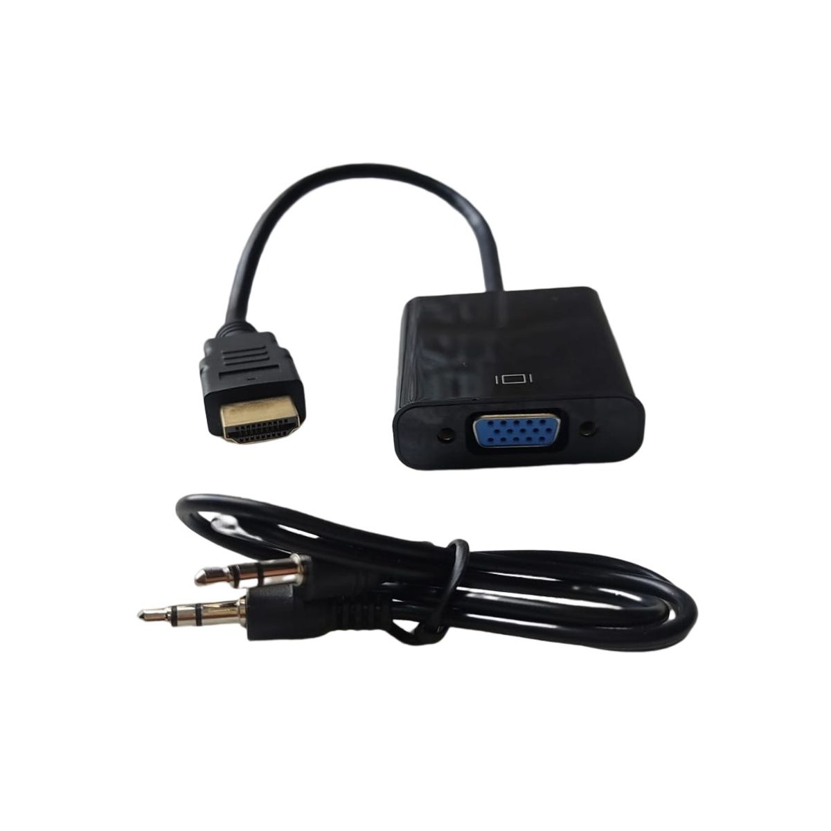 GENERICO - Adaptador Hdmi A Vga 1080p Pantalla Hd Monitor Pantalla