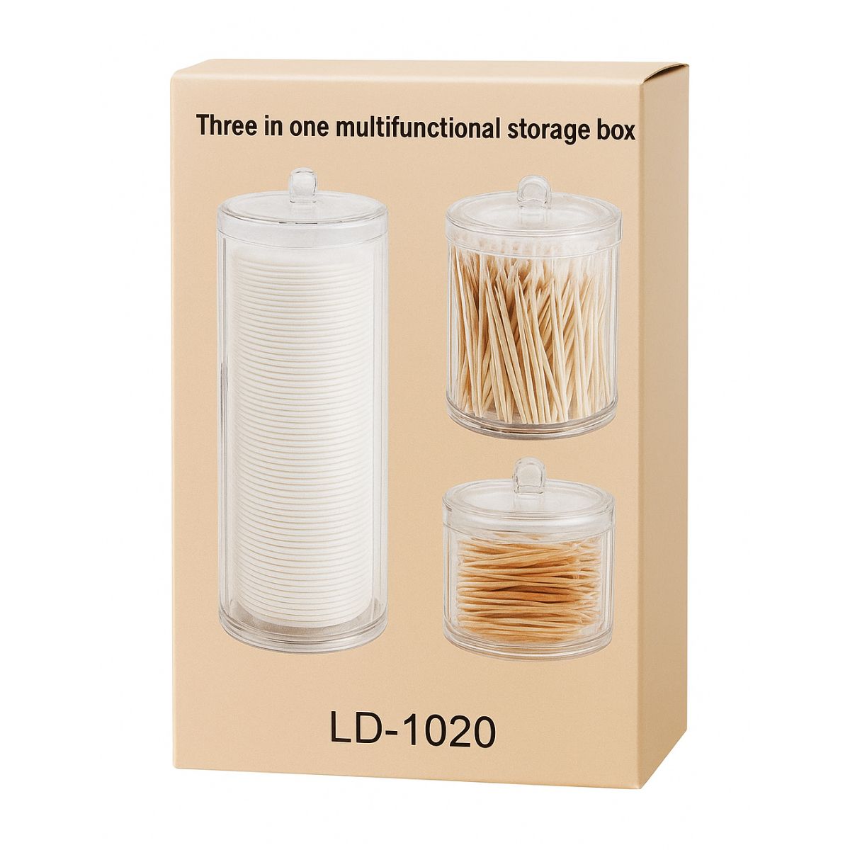 GENERICO - Set Dispensador Triple Acrílico