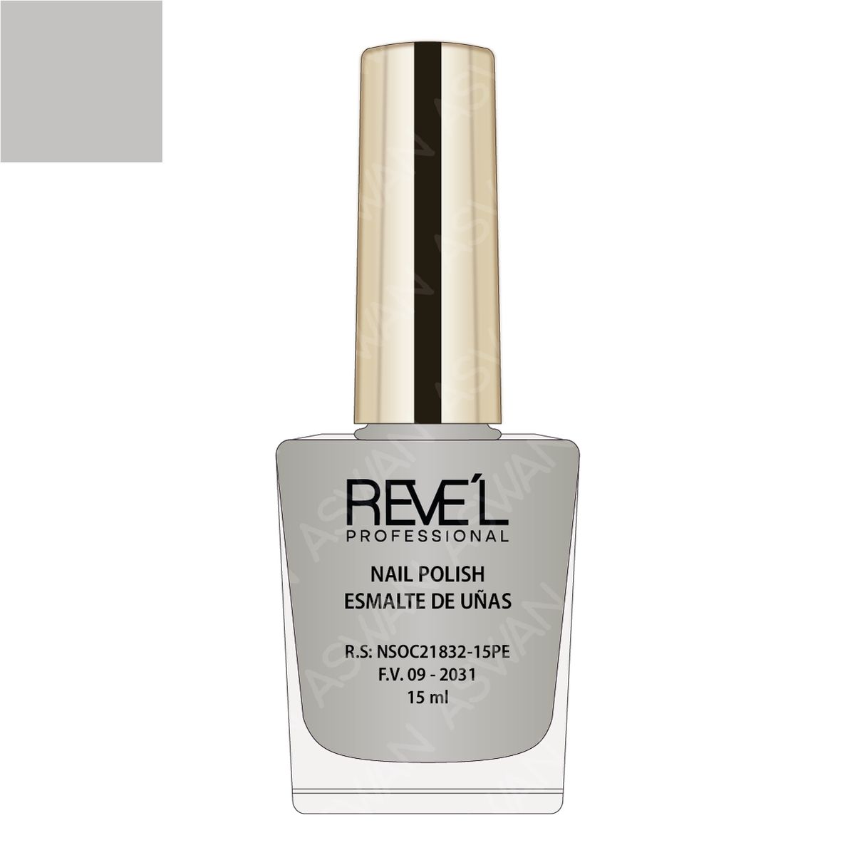 REVE'L PROFESSIONAL - Esmalte Nude Perfect 15 ml - REVEL PROFESSIONAL