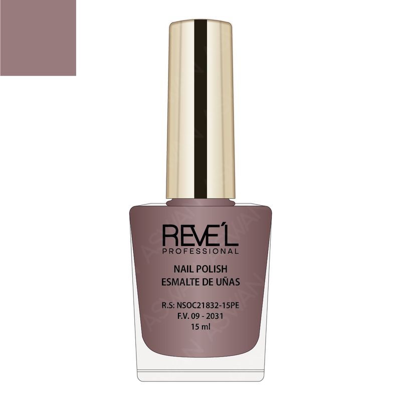 REVE'L PROFESSIONAL - Esmalte Nude Perfect 15 ml - REVEL PROFESSIONAL