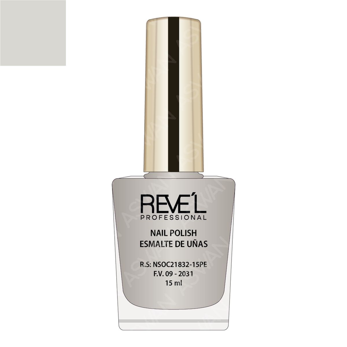 REVE'L PROFESSIONAL - Esmalte Nude Perfect 15 ml - REVEL PROFESSIONAL