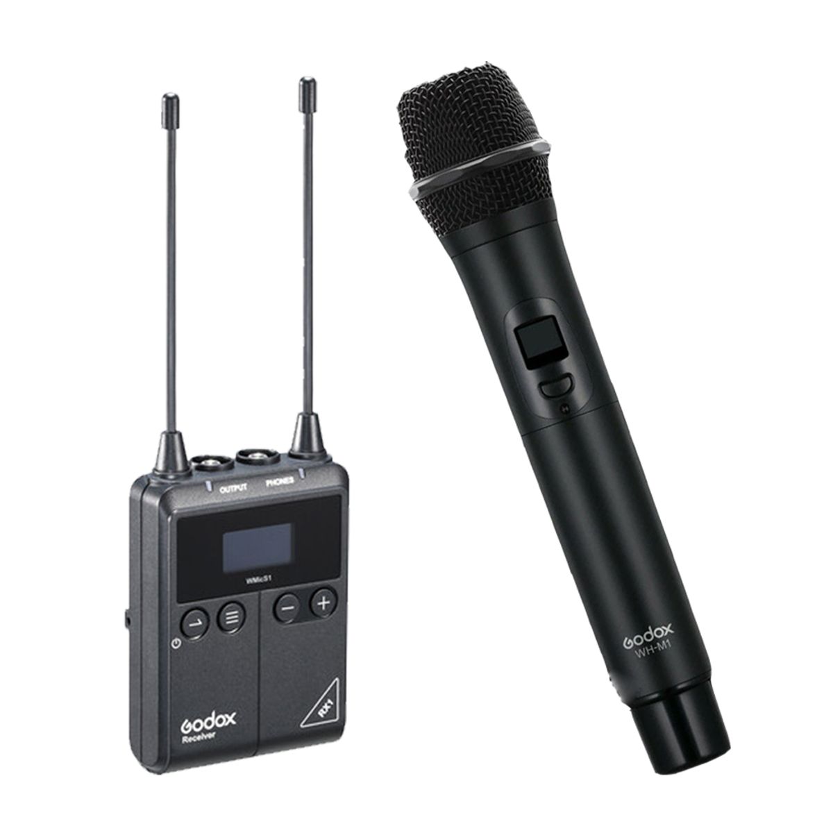 GODOX - Kit Microfono Inalambrico Godox RX1  1WH-M1