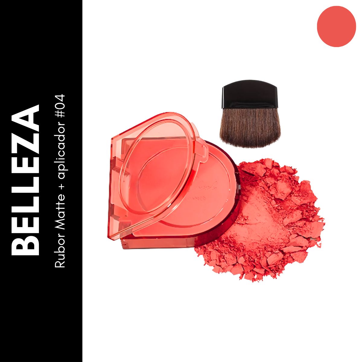 GENERICO - Rubor Matte + aplicador 04