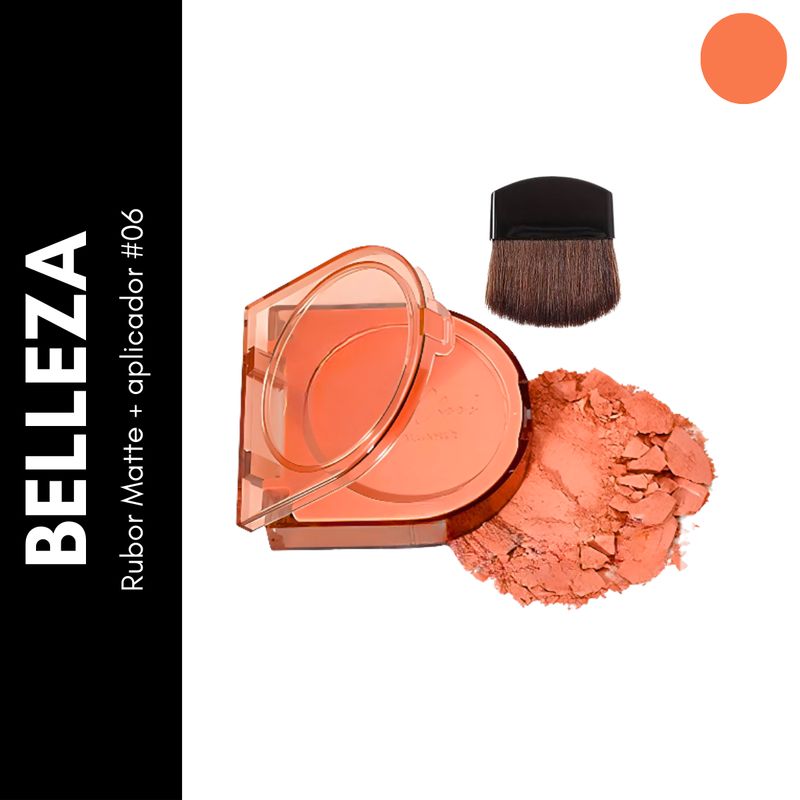 GENERICO - Rubor Matte + aplicador 06