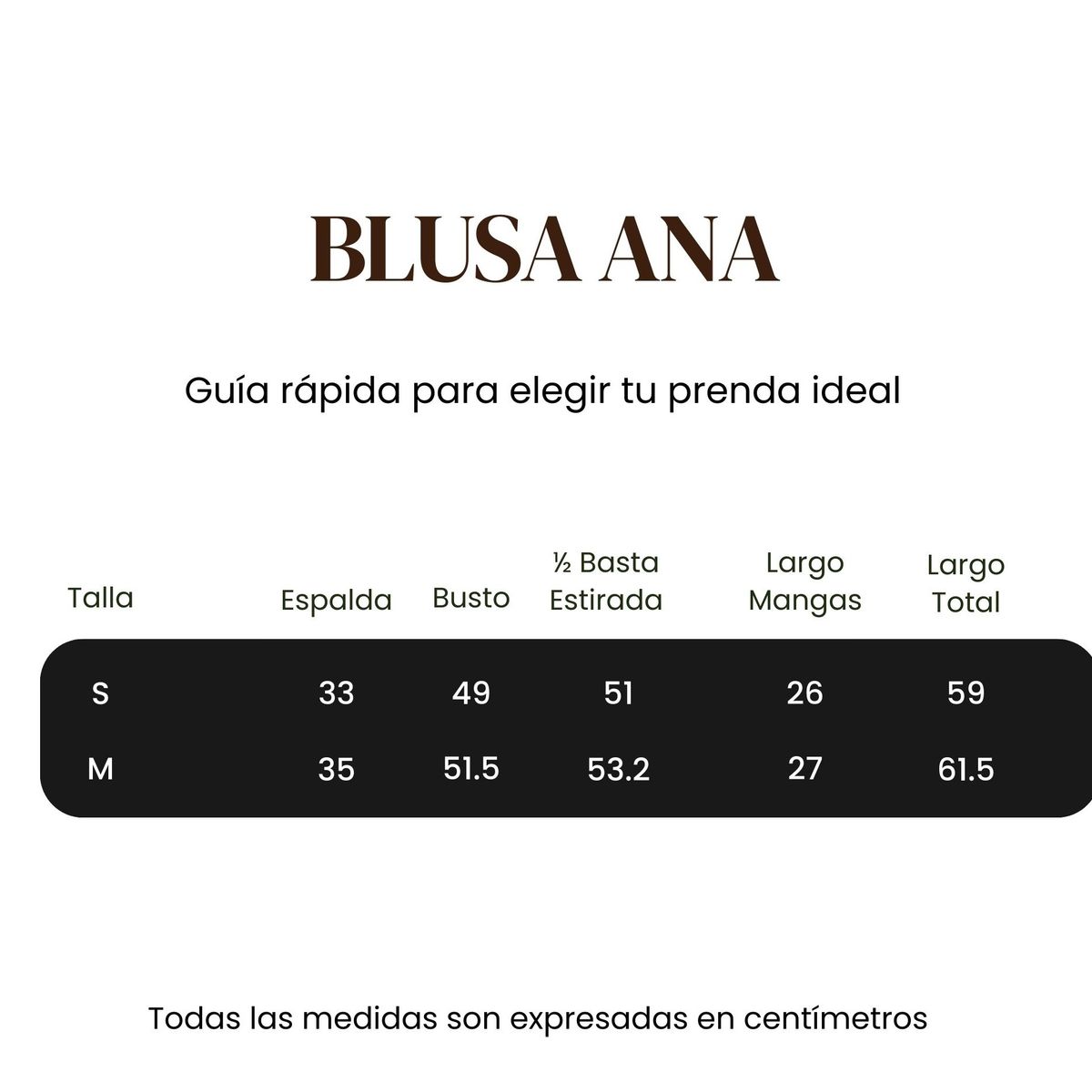 AMARELLY - BLUSA PARA DAMA ANA