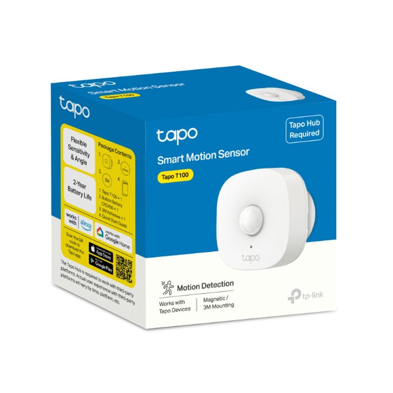 TP LINK - Sensor de Movimiento inteligente Tp-Link Tapo T100
