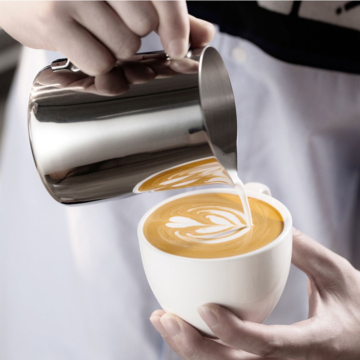 GENERICO - Jarra barista acero inox 350ml WALLACE