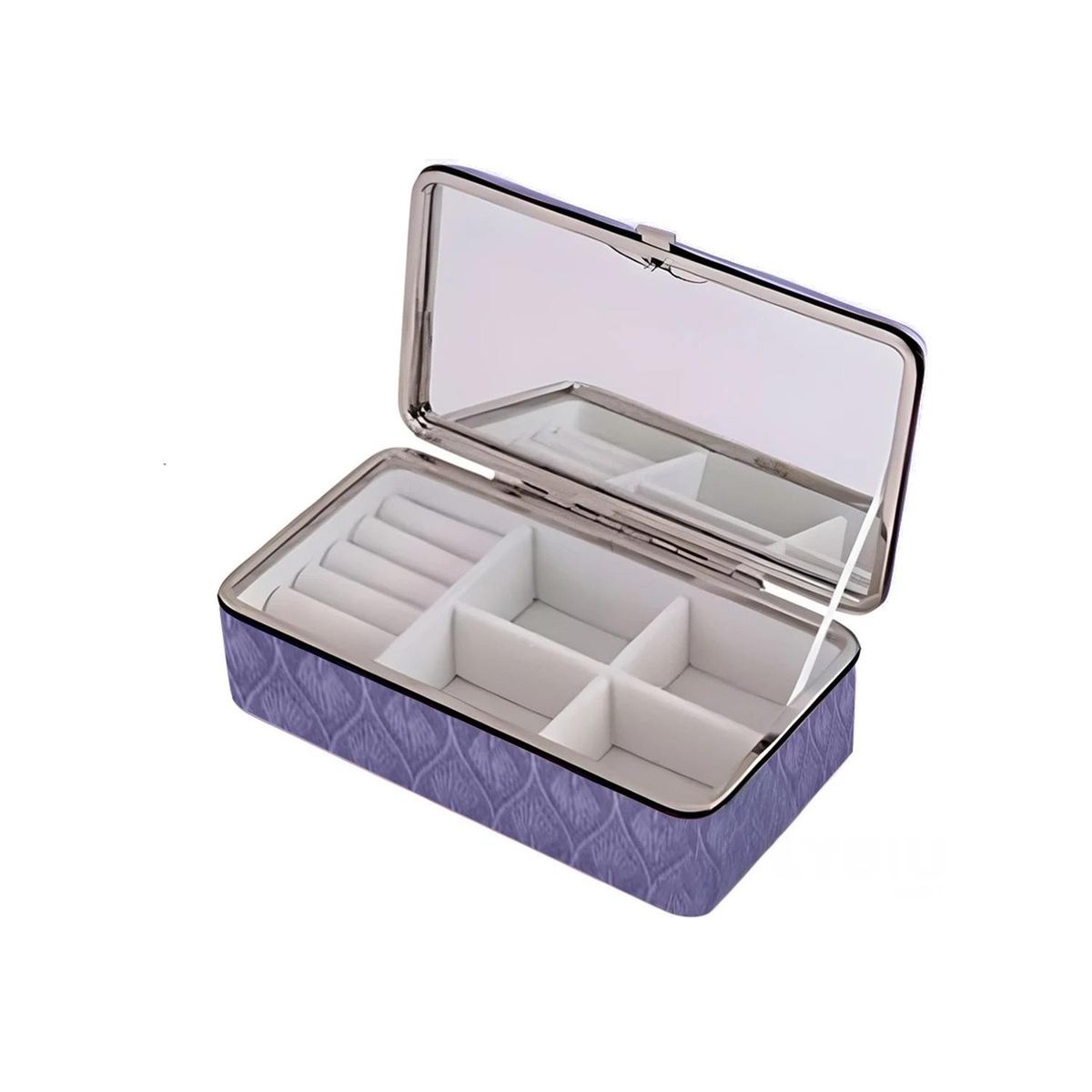 RYBIU IMPORT - Pack12 Caja de Joyas para Dama en Lila Y+Papel de Regalo