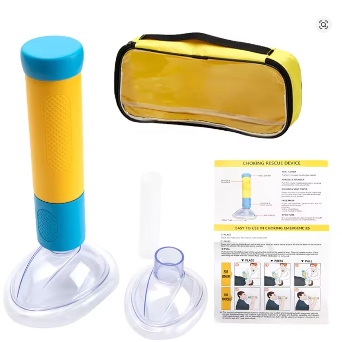 GENERICO - Dispositivo de rescate para asfixia anti atragantamiento