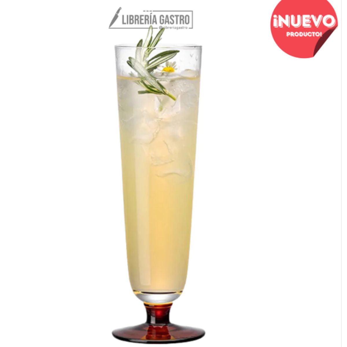 GENERICO - Copa Party champán Base ámbar 300ml 10oz