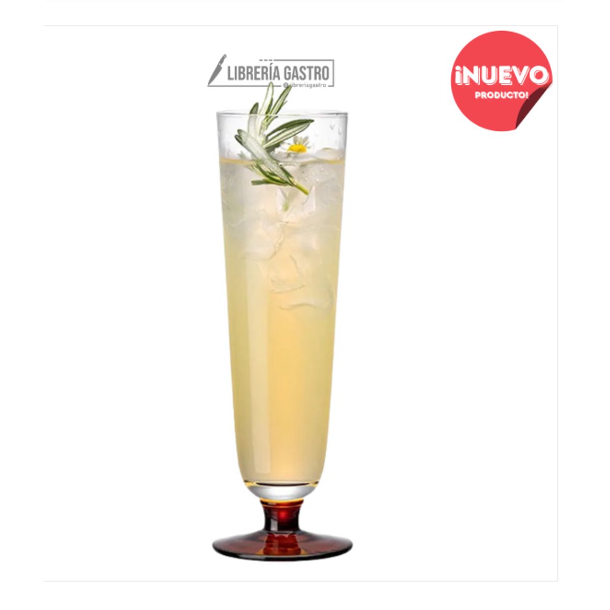 GENERICO - Copa Party champán Base ámbar 300ml 10oz