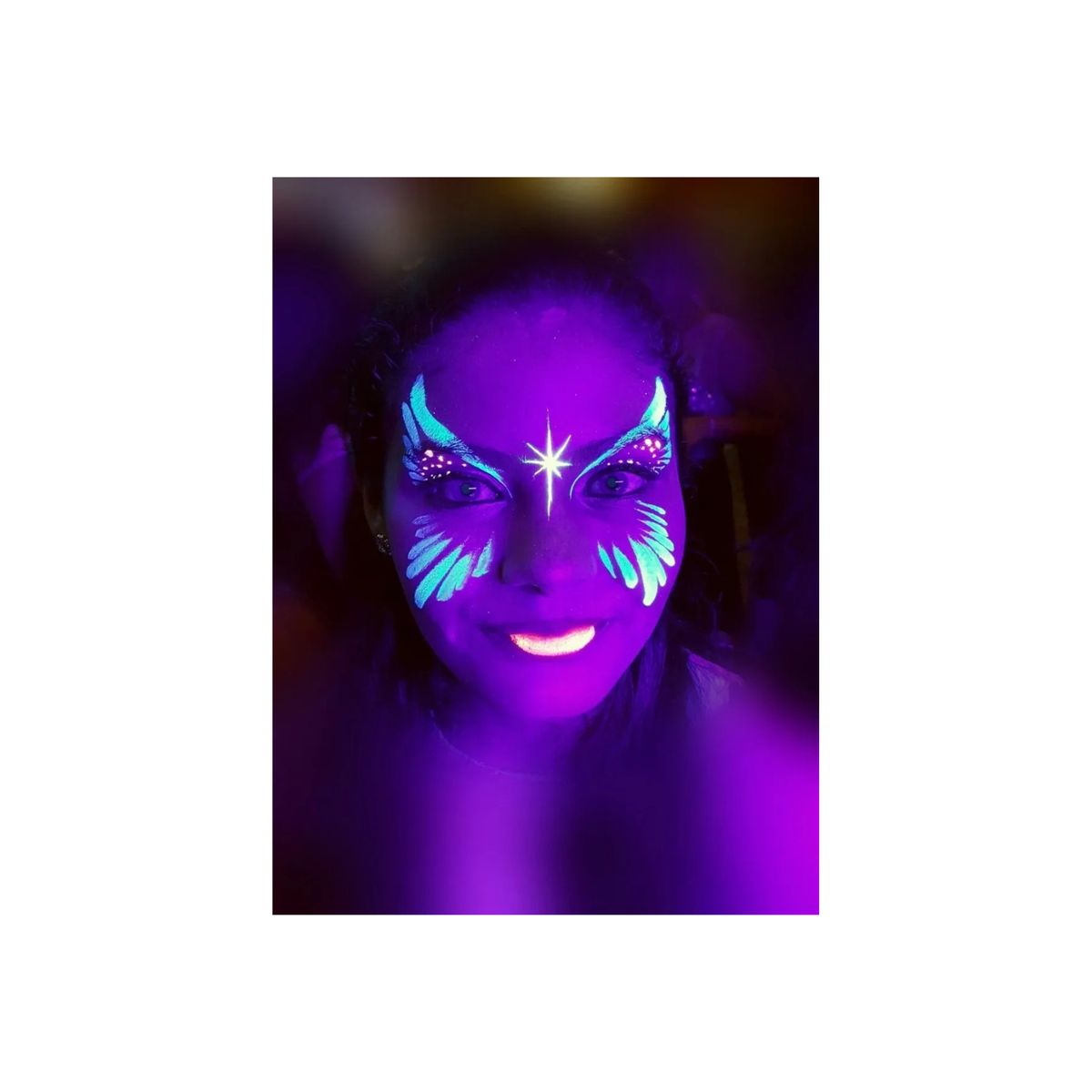 GENERICO - Barra Led Uv 18x3w Para Eventos Fiesta Neon Luz Negra