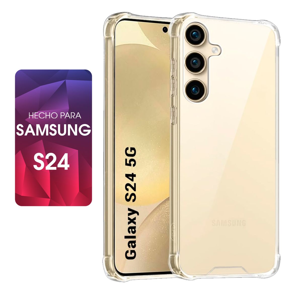 SPACE - Case Space Para Samsung S24 Transparente