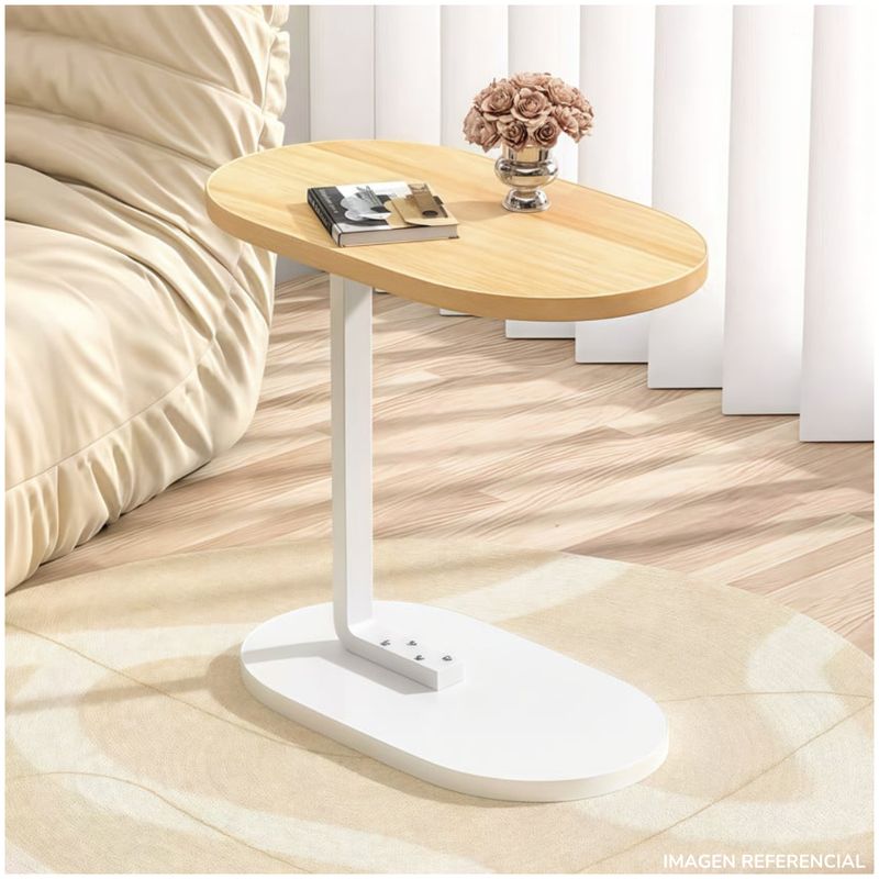 INSPIRA MARKET - Mesa Auxiliar de Centro Oval B