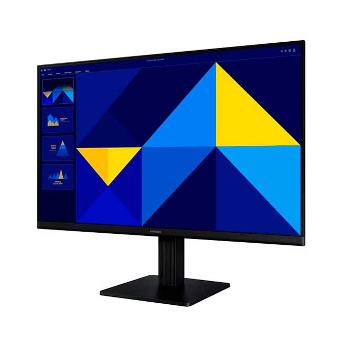 SAMSUNG - Monitor Samsung LS24D300GALXPE 24 FHD IPS 100Hz 5ms HDMI VGA Negro