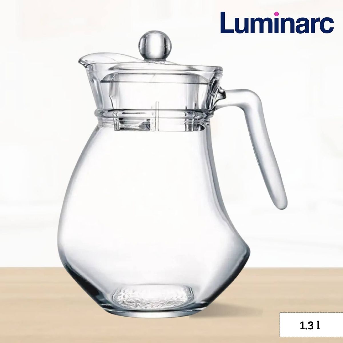 Luminarc - Jarra de Vidrio Wavy Luminarc 1.30 l