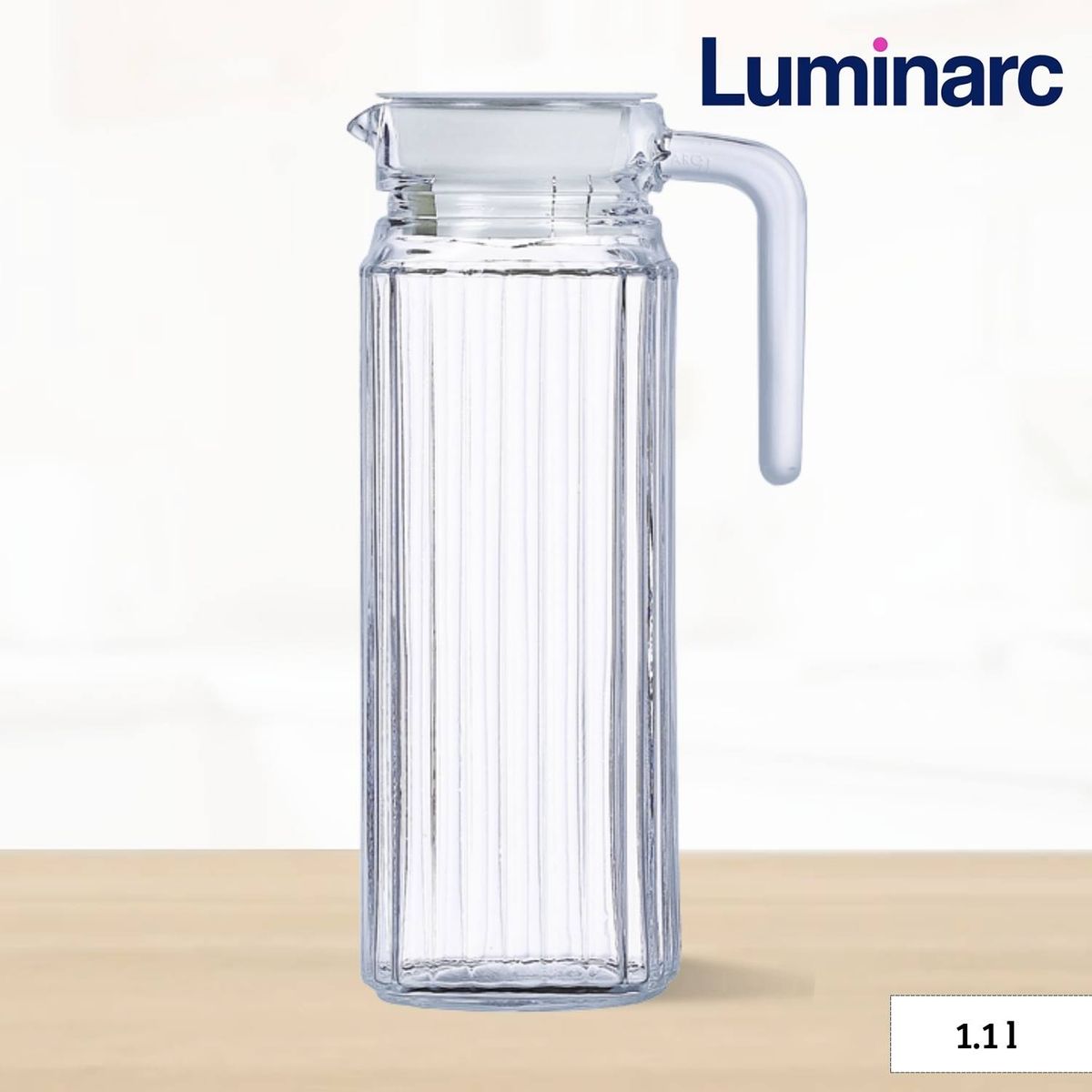 LUMINARC - Jarra de Vidrio Quadro Luminarc 1.10 l