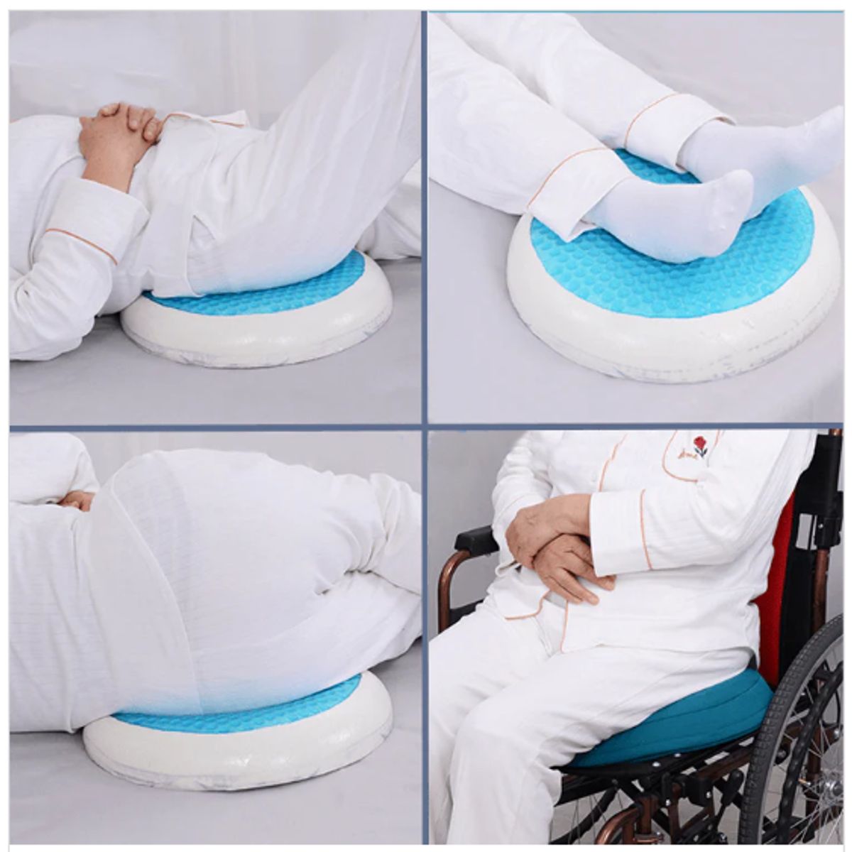 GOLDSUN - COJIN RODETE VISCOELASTICA GEL PARA COXIS