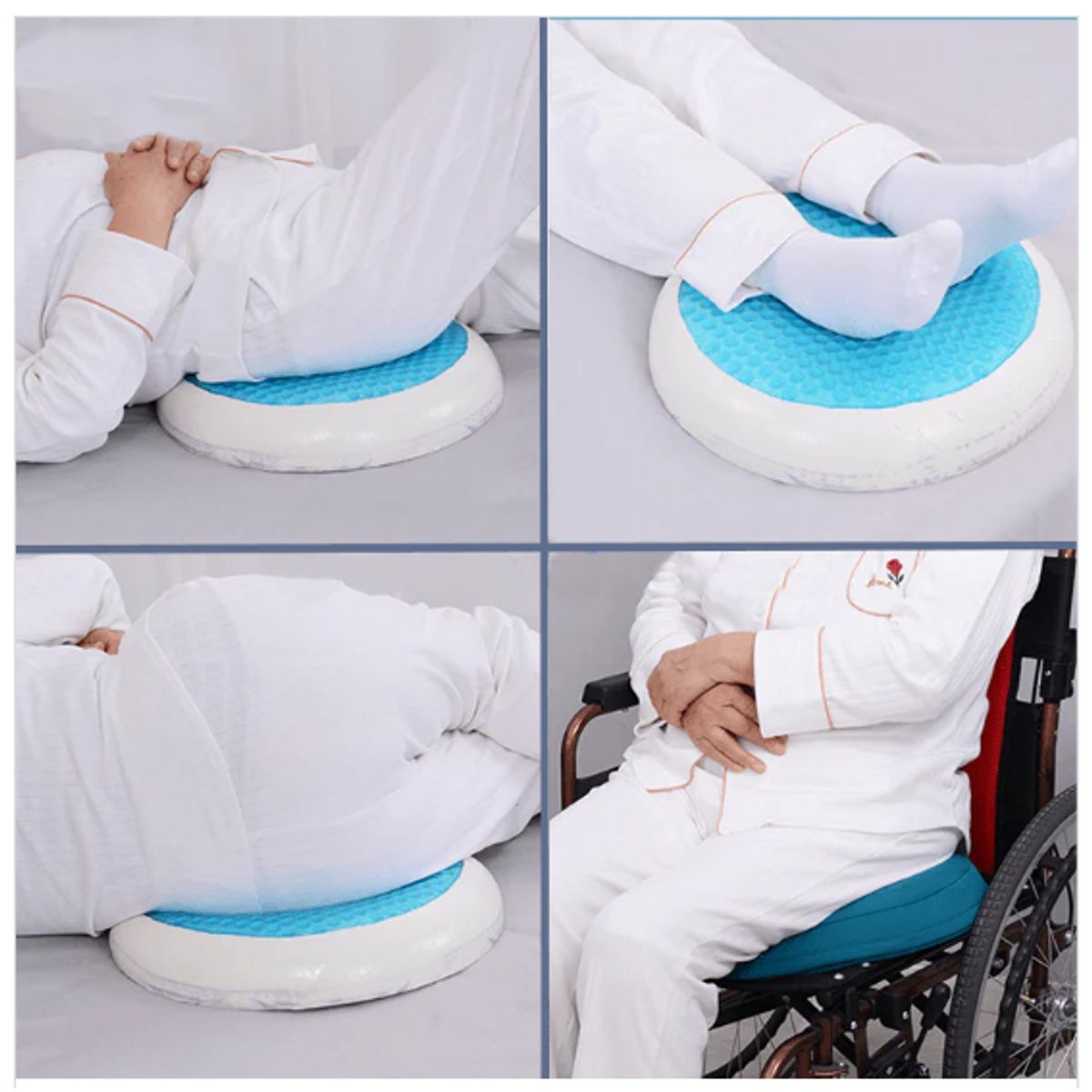 GOLDSUN - COJIN RODETE VISCOELASTICA GEL PARA COXIS