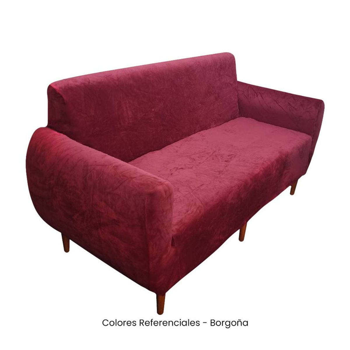 VIURE - Juego de Funda Nacional de Terciopelo para Mueble 321 - Borgoña