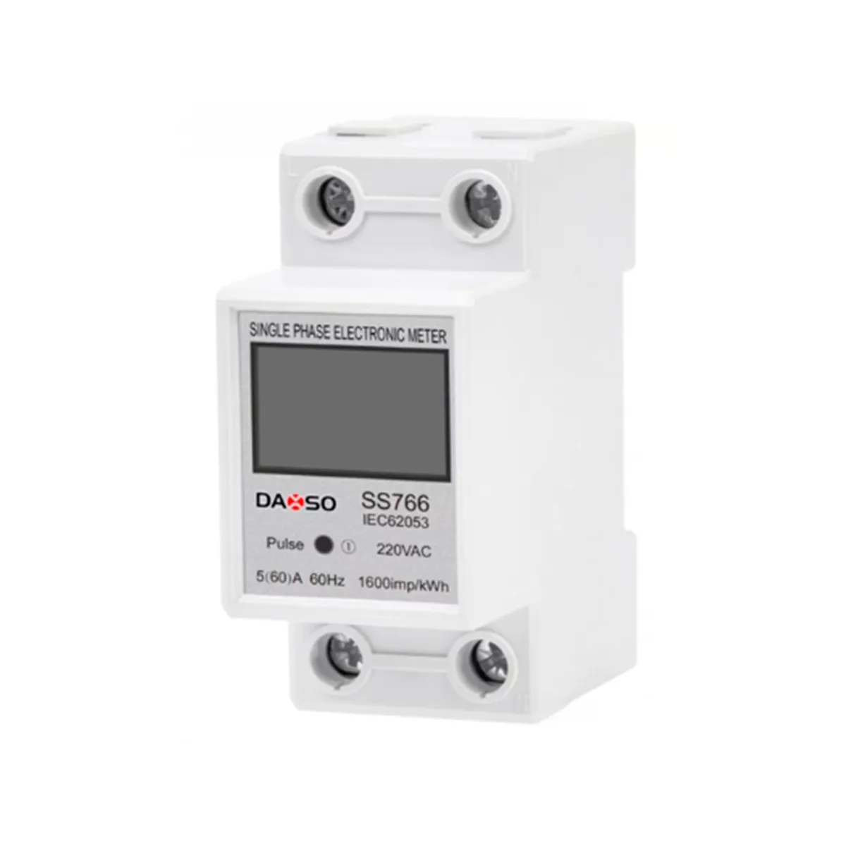 GENERICO - MEDIDOR DIGITAL MONOFASICO 1 MODULO 220V 60A