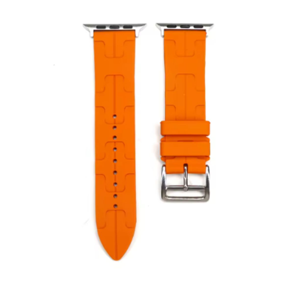 GENERICO - Correa Silicón con Hebilla para Apple Watch 40mm - Orange