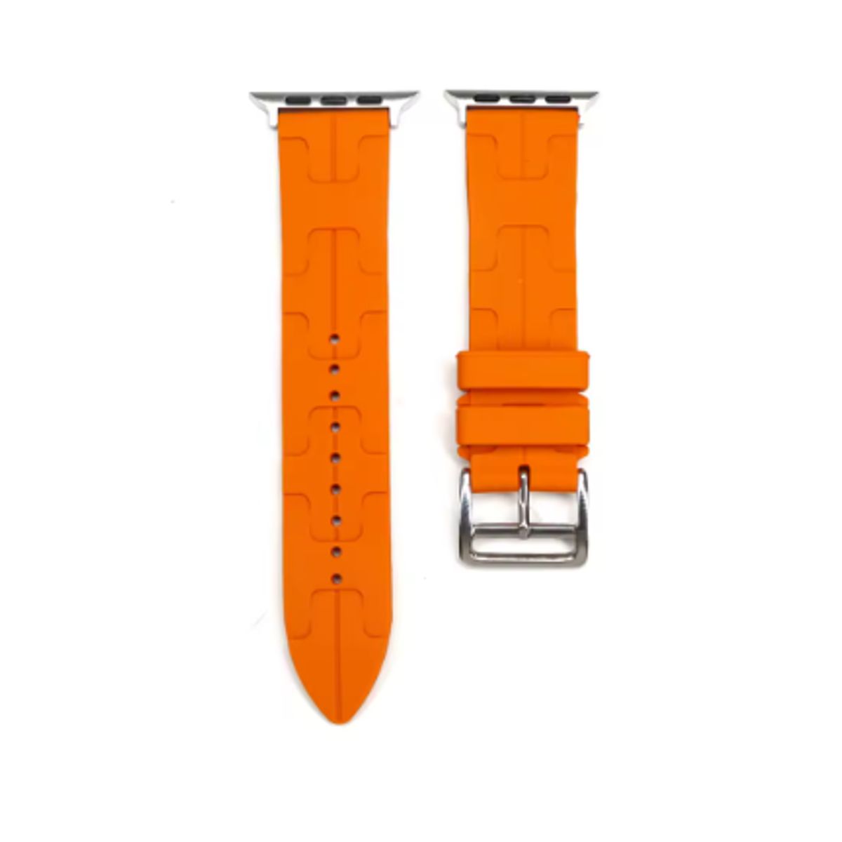 GENERICO - Correa Silicón con Hebilla para Apple Watch 40mm - Orange