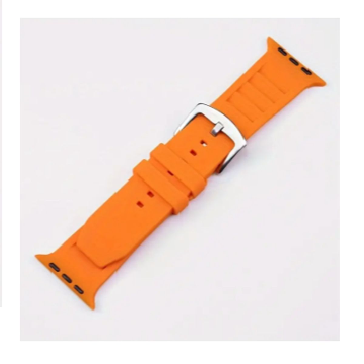 GENERICO - Correa Silicón con Hebilla para Apple Watch 40mm - Orange