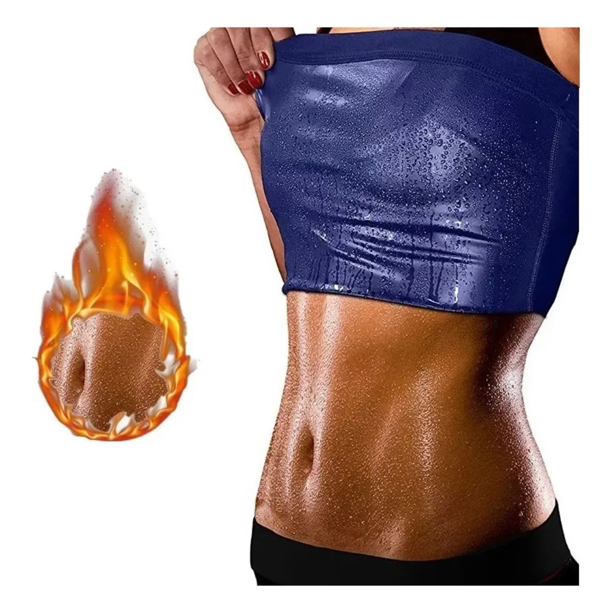 GENERICO - Faja Chaleco Sudadera Shaper Reductor Mujer