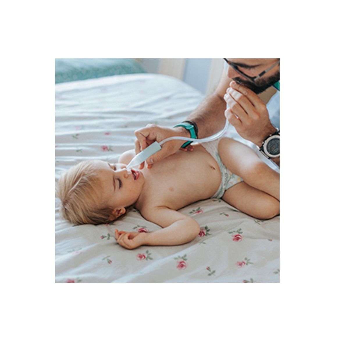 PREMIUM - Aspirador Nasal Alivia Moco Congestión Bebé Niño +0m